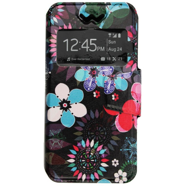 

Чехол-книжка TOTO Book Universal cover Picture with window 4.5'-5.0' Colorful Flowers