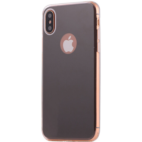 

Чехол-накладка TOTO TPU Mirror soft case iPhone X Black