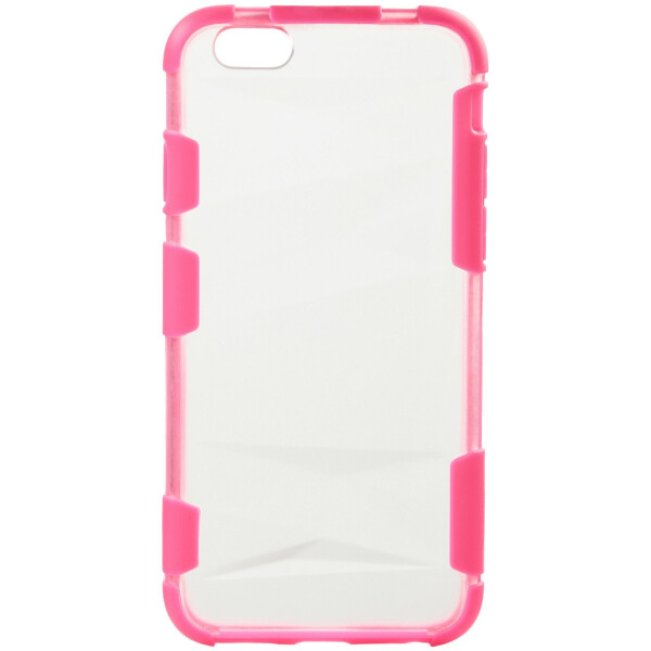 

Чехол-накладка TOTO TPU plusPC+PU case iPhone 6/6s Rose/Red