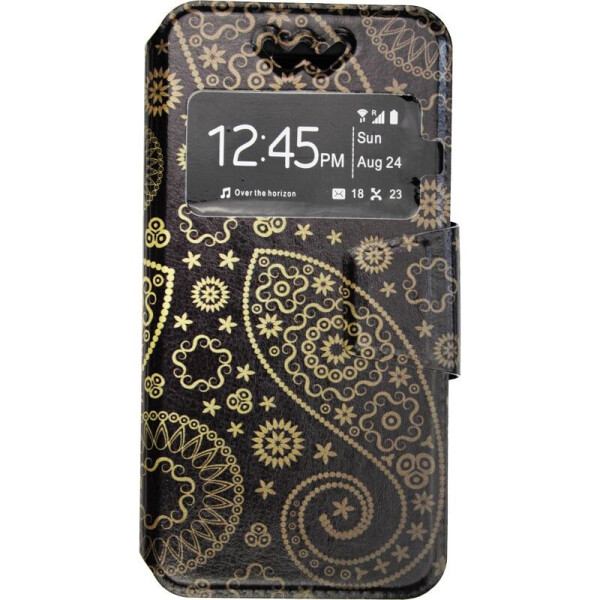 

Чехол-книжка TOTO Book Universal cover Picture with window 4.0'-4.5' Indian Ornament