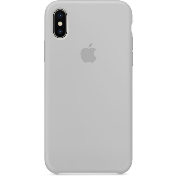 

Чехол-накладка Apple Silicone Case для iPhone X Light grey