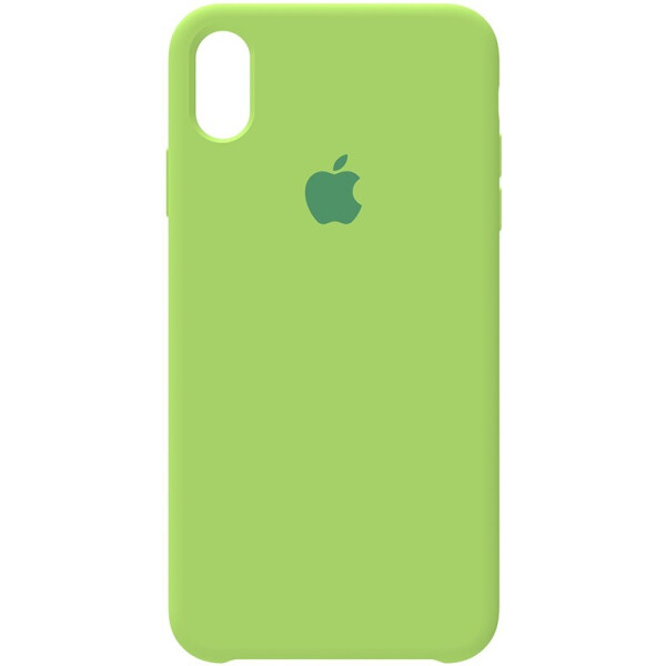

Чехол-накладка Apple Silicone Case для iPhone XS Max Green