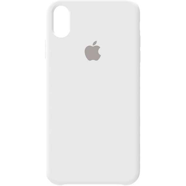 

Чехол-накладка Apple Silicone Case для iPhone XS Max White