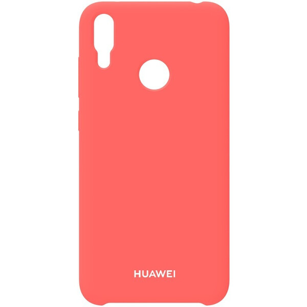 

Чехол-накладка Huawei Silicone Case Y7 2019 Peach Pink