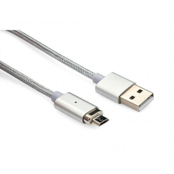 

Магнитный Кабель Magnetic Cable Micro Usb (Серебряный)