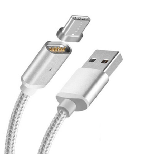 

Магнитный Кабель Magnetic Cable Type-C (Серебряный)