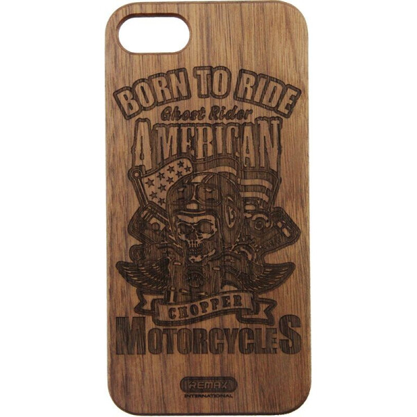 

Чехол-накладка Remax Wood Case Apple iPhone 7 Cavalier
