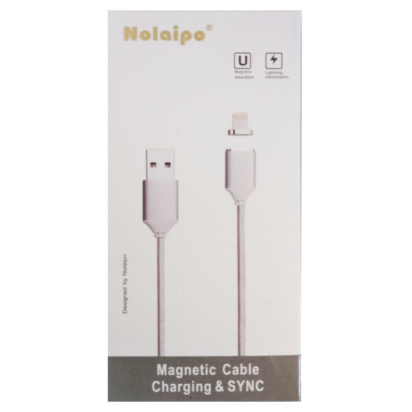 

Магнитный Кабель Nolaipo Mc-02 For Iphone (Серебряный)