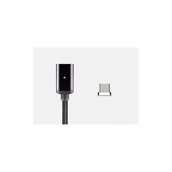 

Магнитный Кабель Tesla (Micro) 2.4A 1M (Черный)