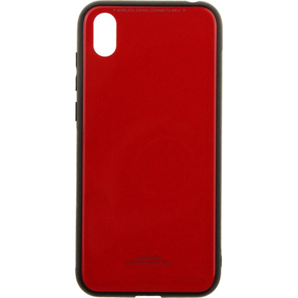

Чехол-накладка TOTO Pure Glass Case для Huawei Y5 2019 Red