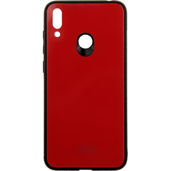 

Чехол-накладка TOTO Pure Glass Case для Huawei Y7 2019 Red