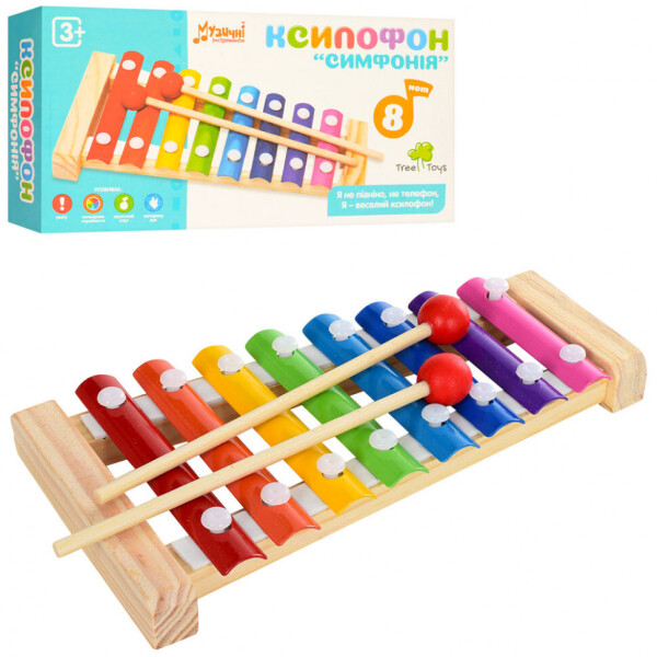 

Деревянная Игрушка Ксилофон Md 1163