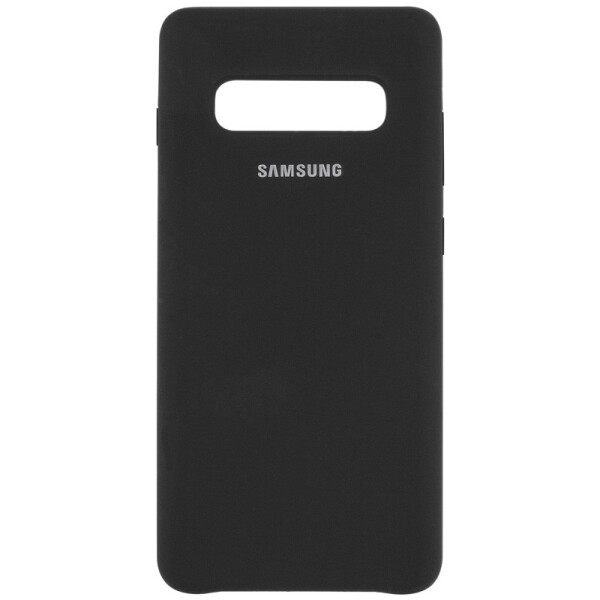 

Чехол Silicone case (AAA) для Samsung Galaxy S10+ (Черный / Black) (707956)