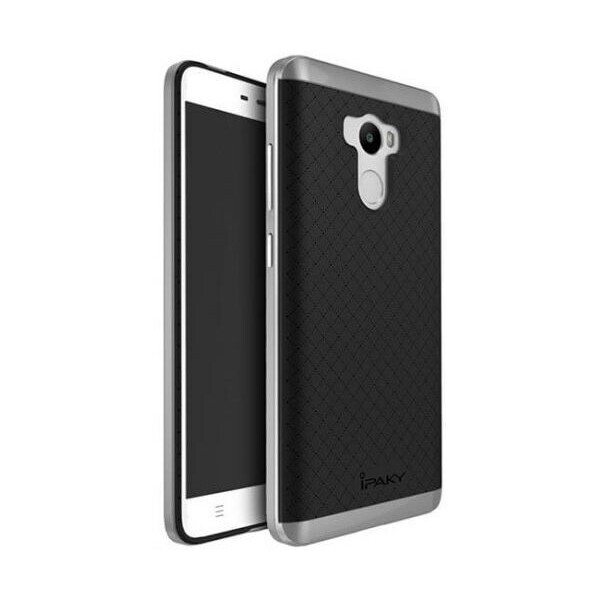 

Чехол-накладка Ipaky TPU plusPC Xiaomi Redmi 4 Black/Grey