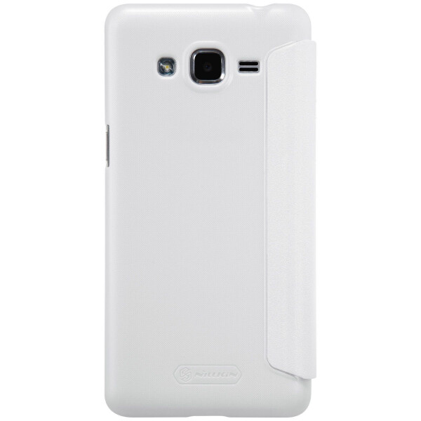 

Чехол-книжка Nillkin Sparkle case для Samsung Galaxy Grand Prime G530/G531 White