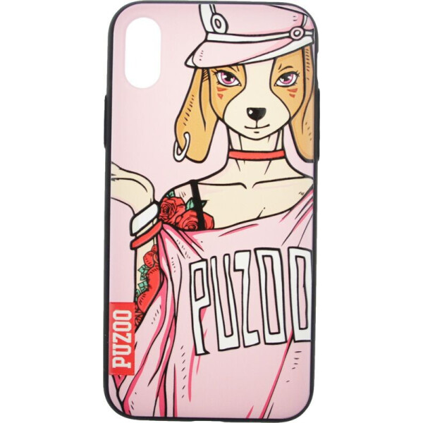 

Чехол-накладка PUZOO Yuppie Phone iPhone X Annie Pink