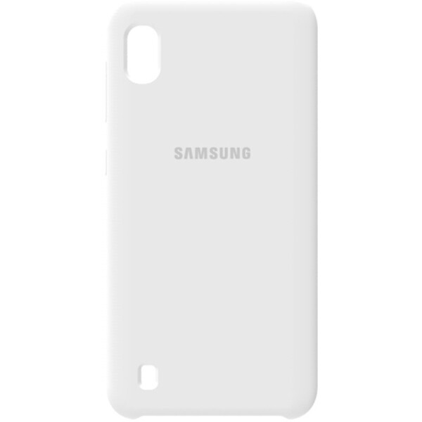 

Чехол-накладка Samsung Silicone Case Galaxy A10 White