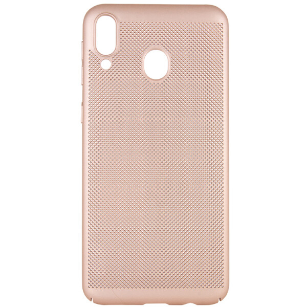 

Ультратонкий дышащий чехол Grid case для Samsung Galaxy M20 (Золотой) (707748)