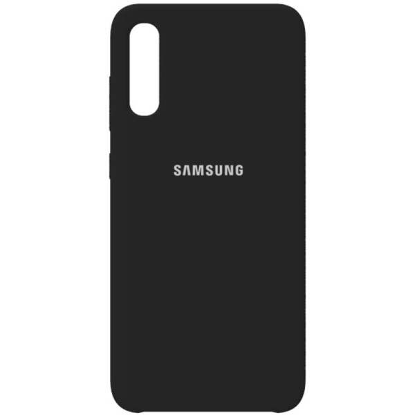 

Чехол-накладка Samsung Silicone Case Galaxy A70 Black
