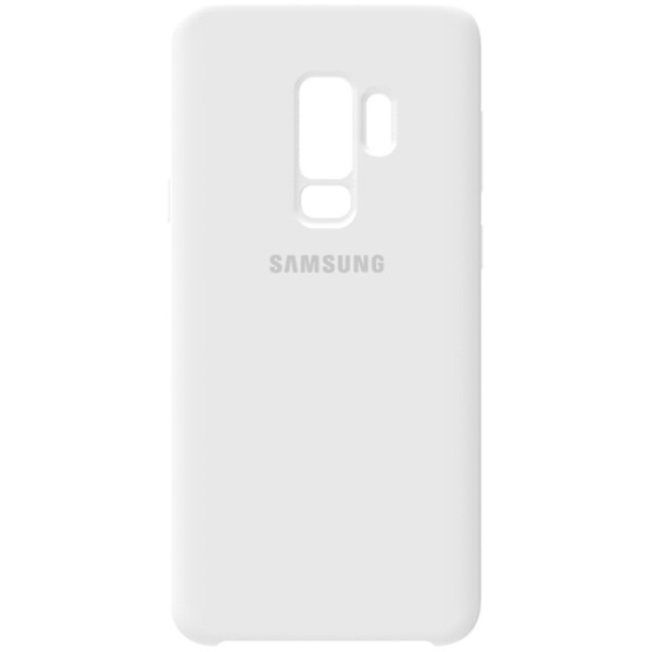 

Чехол-накладка Samsung Silicone Case Galaxy S9+ White