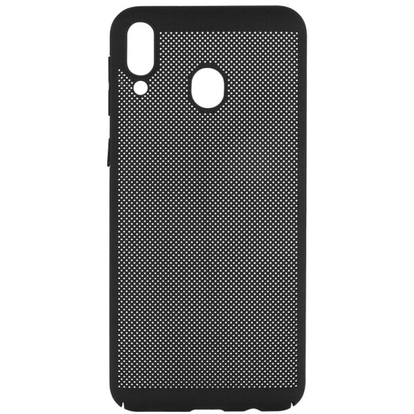 

Ультратонкий дышащий чехол Grid case для Samsung Galaxy M20 (Черный) (707752)