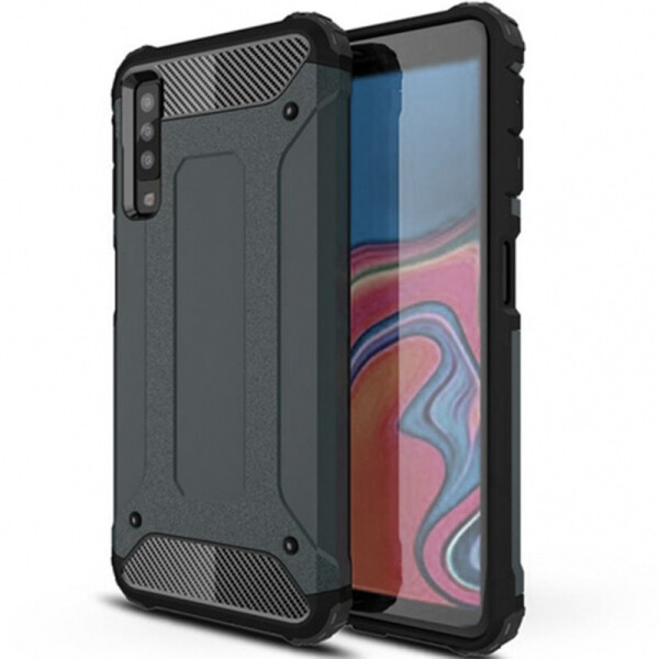 

Бронированный противоударный TPU+PC чехол Immortal для Samsung Galaxy A70 (A705F) (Металл / Gun Metal) (707633)