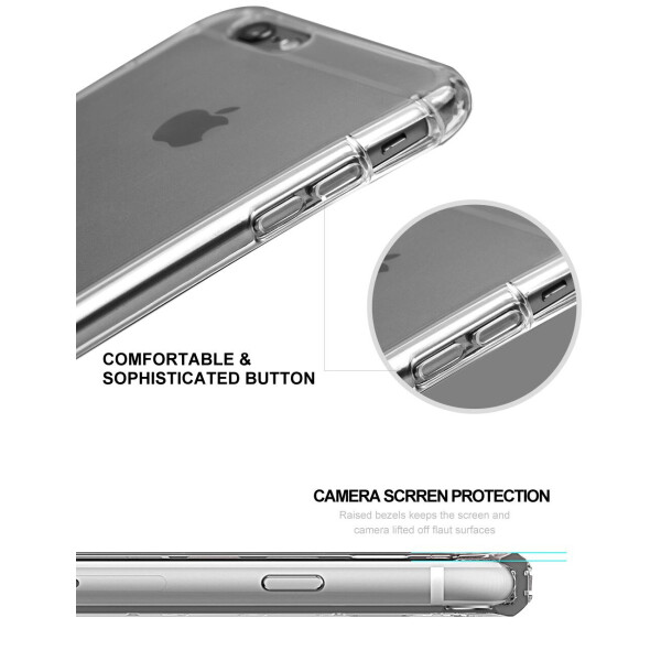 

Чехол-накладка TOTO AirBag TPU case iPhone 6/6s Grey