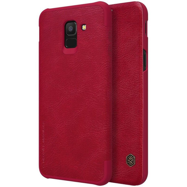 

Чехол-книжка Nillkin Qin Leather Case для Samsung Galaxy J6 2018 (J600) Red
