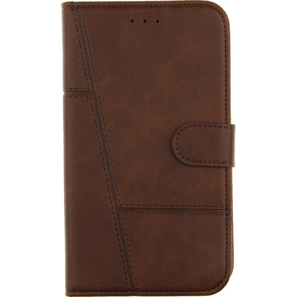 

Чехол-книжка TOTO Book cover silicone slide Universal 6,5" (№1) Brown
