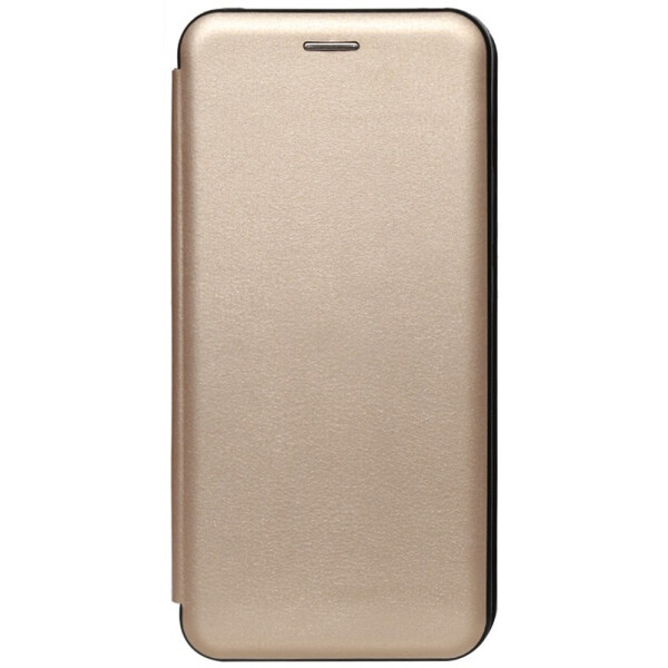 

Чехол-книжка TOTO Book Rounded Leather Case Huawei P Smart+ 2019 Gold