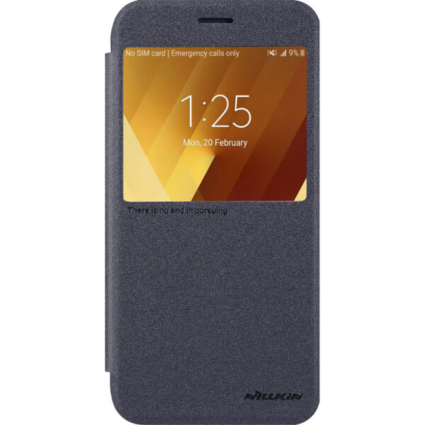 

Чехол-книжка Nillkin Sparkle case для Samsung Galaxy A3 A320F 2017 Black