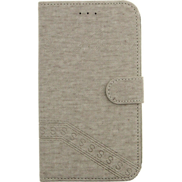 

Чехол-книжка TOTO Book cover silicone slide Universal 6,5" (№4) Gray