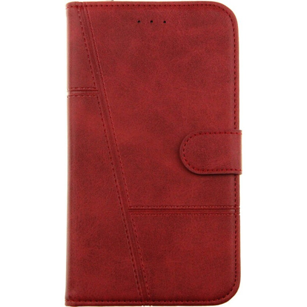 

Чехол-книжка TOTO Book cover silicone slide Universal 6,5" (№1) Red