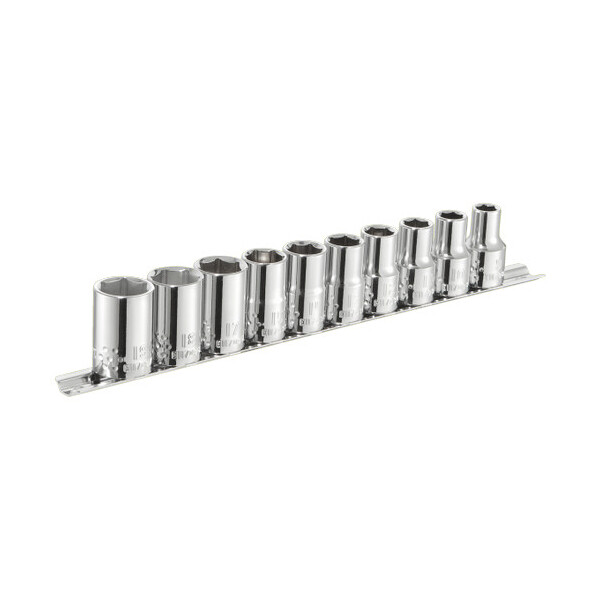 

Набор Головок 1/2" 10 Ед. (9-15, 17, 18, 19 Мм) На Планке Stanley Expert E034837