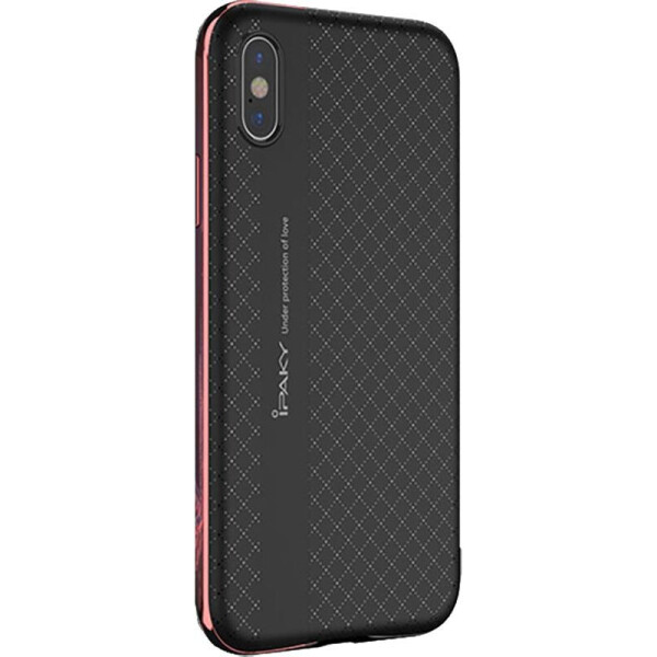 

Чехол-накладка Ipaky TPU plusPC iPhone X Black/Red