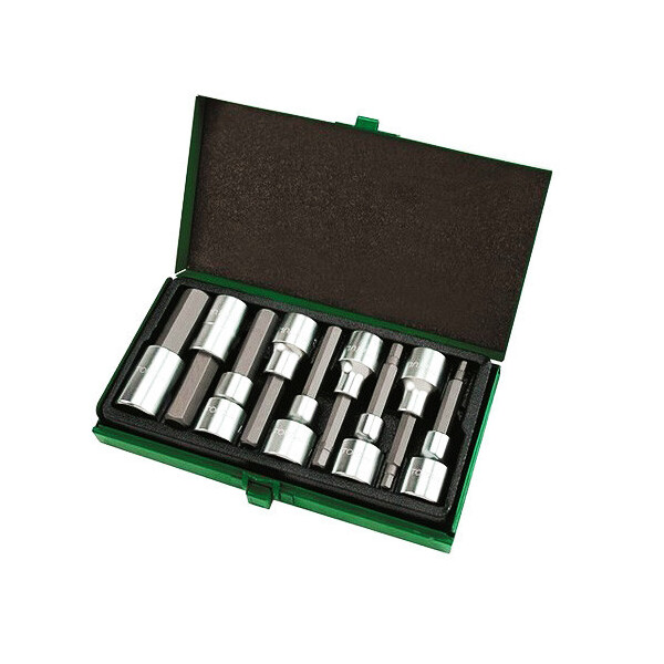 

Набор Головок-Бит Шестигранник Toptul 1/2" Н4-Н17 80Мм Gaad0905