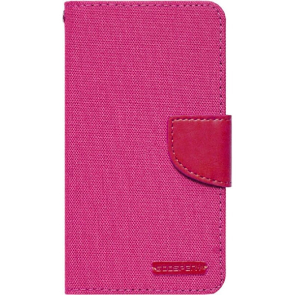 

Чехол-книжка Goospery Canvas Diary Universal 5.0'-5.5' Hot Pink