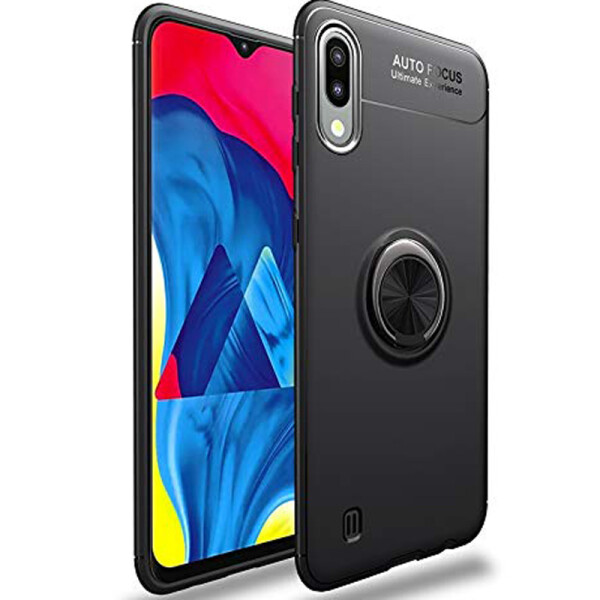 

TPU чехол Deen ColorRing под магнитный держатель для Samsung Galaxy A10 (A105F) (Черный / Черный) (700646)