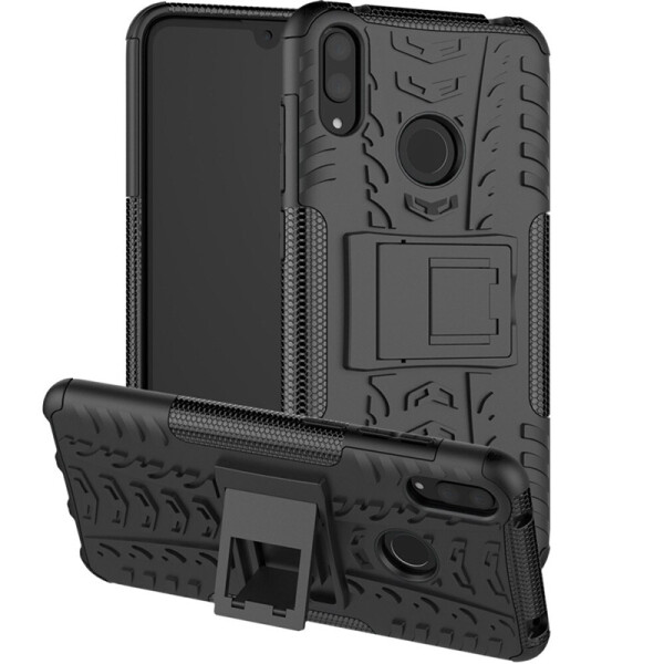 

Противоударный двухслойный чехол Shield для Huawei Y7 (2019) / Huawei Y7 Prime (2019) (Черный) (700637)