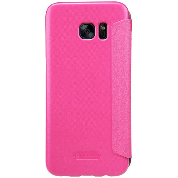 

Чехол-книжка Nillkin Sparkle case для Samsung Galaxy S7 G930 Pink