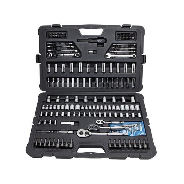 

Набор Инструментов 201 Ед (Трещотки 1/4" 3/8 "1/2" , Биты: Pz, Ph, Torx, Sq, Hex, Sl, Ключи Р/н Мм И