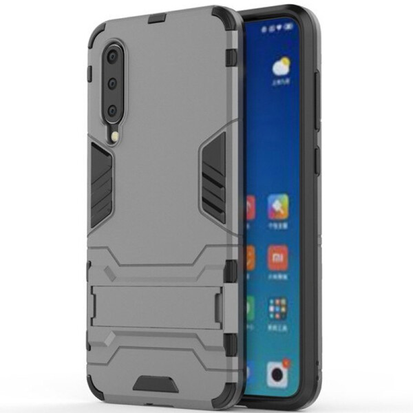 

Ударопрочный чехол-подставка Transformer для Xiaomi Mi 9 SE с мощной защитой корпуса (Металл / Gun Metal) (700224)