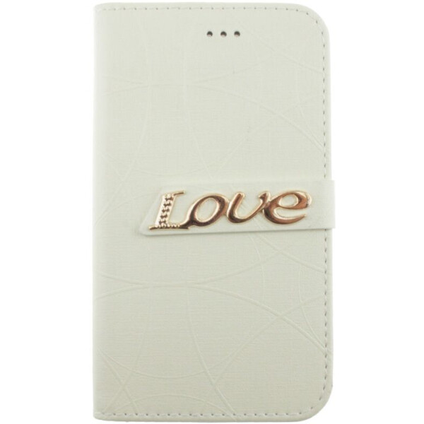 

Чехол-книжка TOTO Book Universal cover Love 5.0'-5.5' White