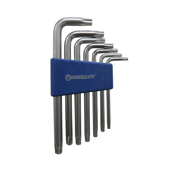 

Набор Ключей Torx Г-Обр. С Отверстием 7Ед. Стандарт Tks0701