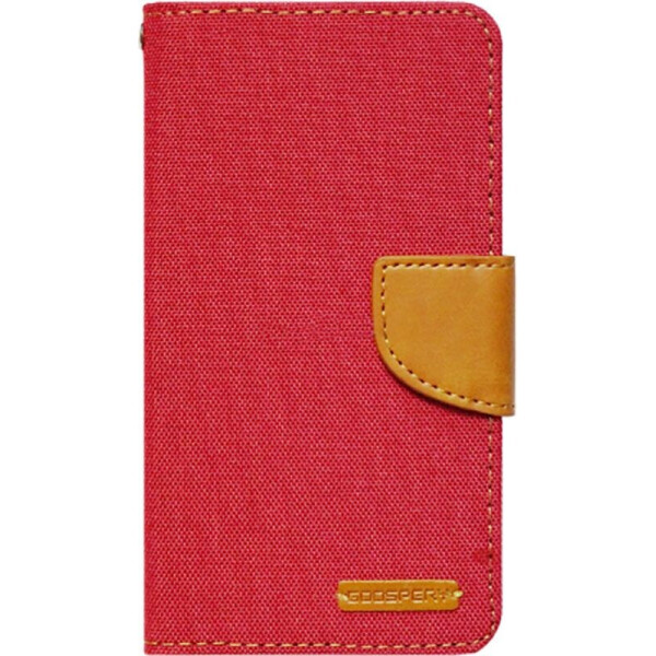 

Чехол-книжка Goospery Canvas Diary Universal 4.5'-5.0' Red
