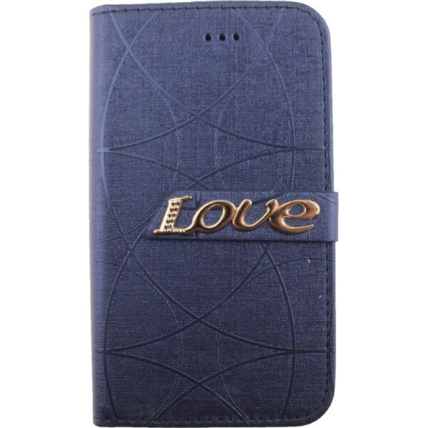 

Чехол-книжка TOTO Book Universal cover Love 4.5'-5.0' Blue