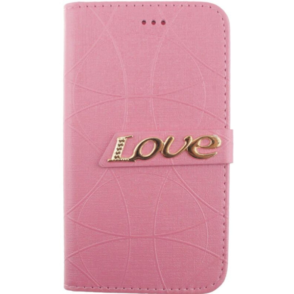 

Чехол-книжка TOTO Book Universal cover Love 5.0'-5.5' Pink