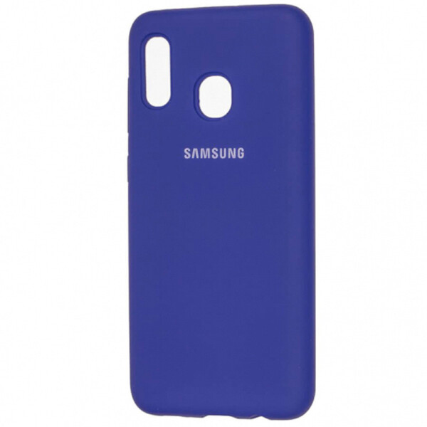 

Чехол Silicone case для Samsung Galaxy A20 / A30 (Синий / Ocean Blue) (707695)