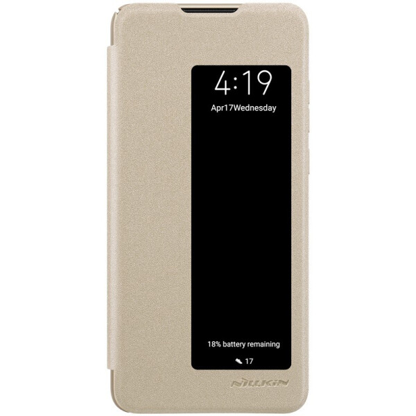 

Чехол-книжка Nillkin Sparkle Leather Case Huawei P30 Gold