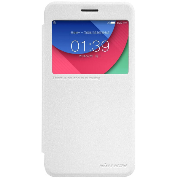

Чехол-книжка Nillkin Sparkle case для Lenovo Vibe P1m White